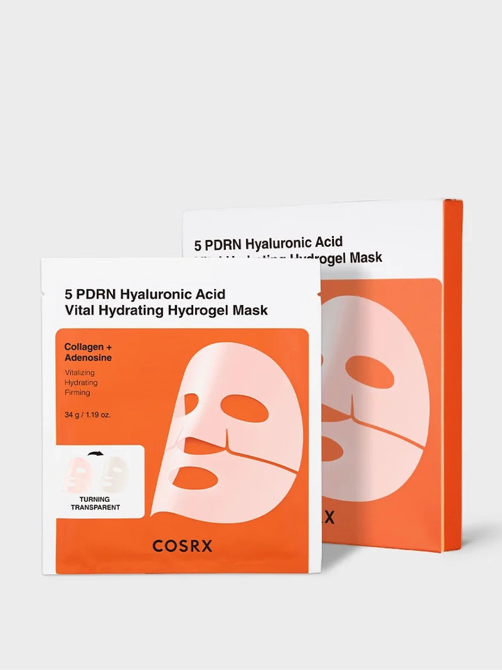 COSRX 5 PDRN Hyaluronic Acid Vital Hydrating Hydrogel Mask J4