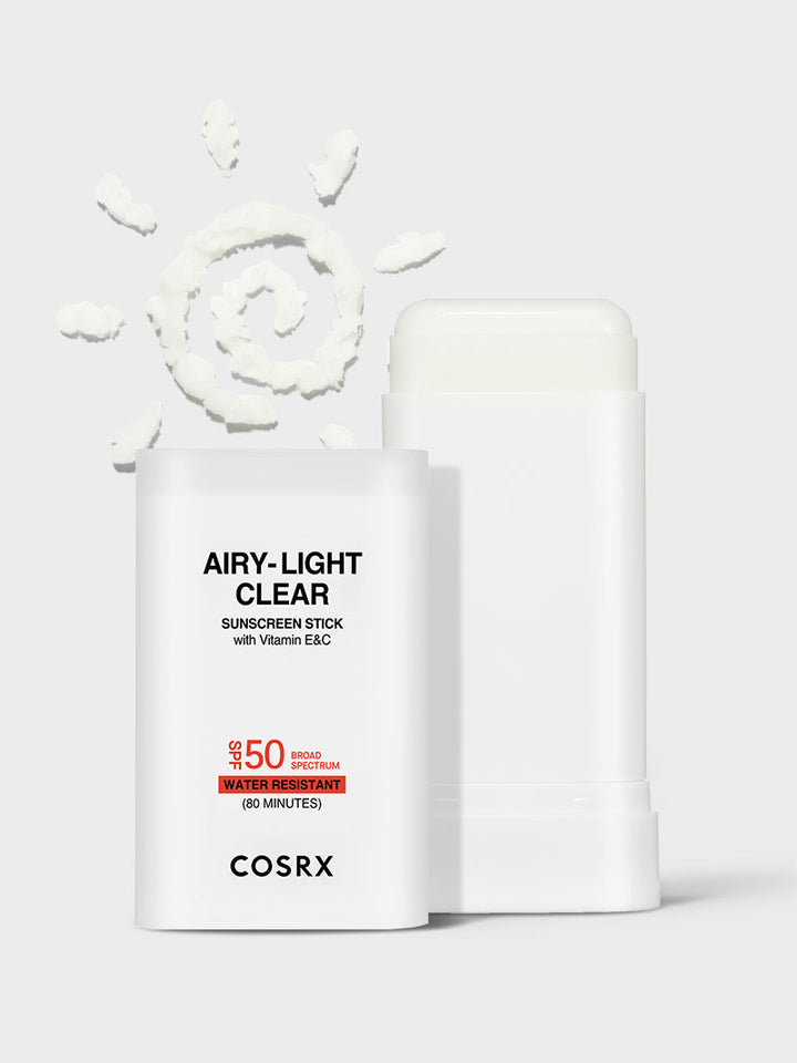 COSRX AIRY-LIGHT OIL CONTROL CLEAR SUNSCREEN STICK SPF 50 H8